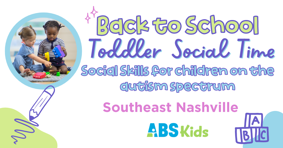 Back To School Toddler Social Time