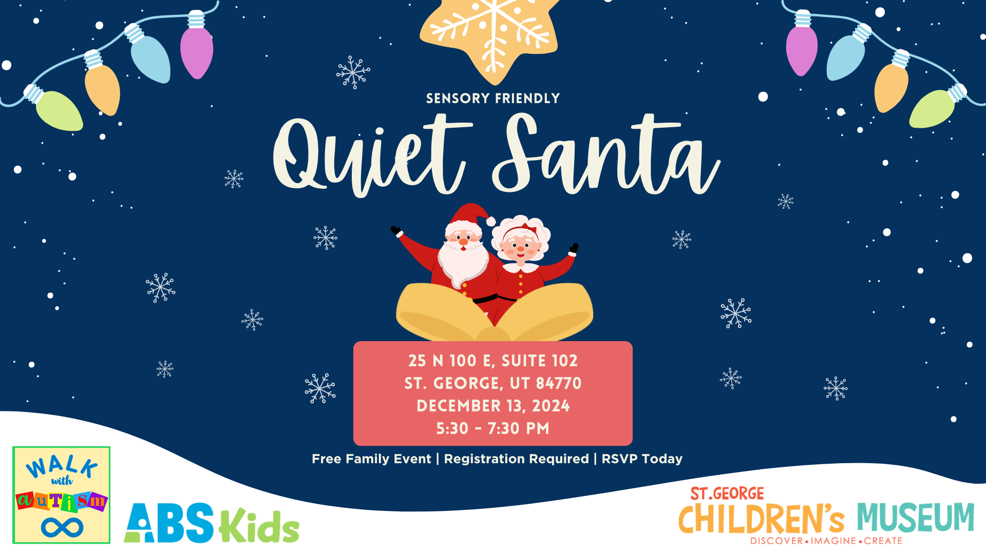 Sensory Friendly Quiet Santa