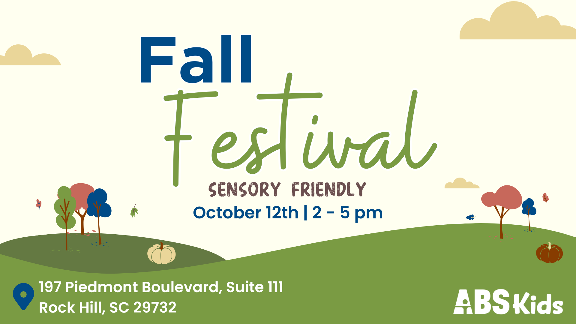 Sensory Friendly Fall Festival