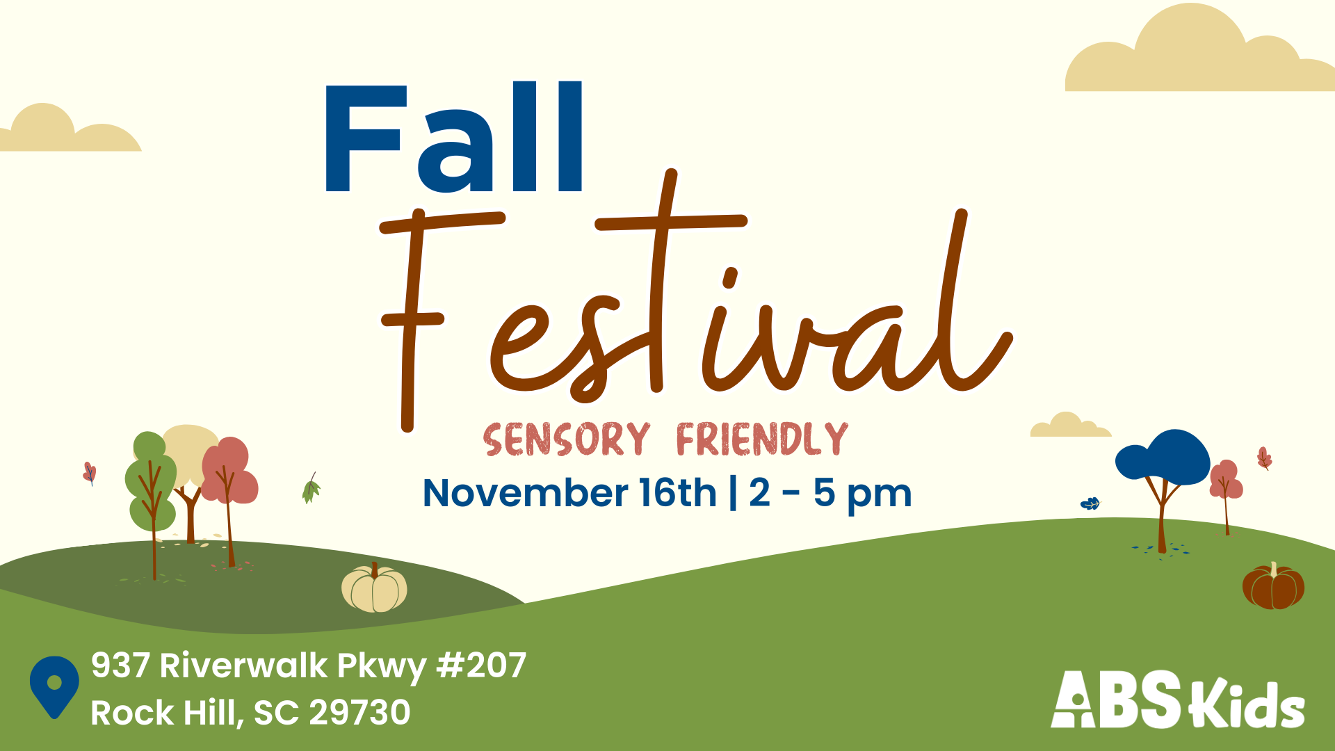 Sensory Friendly Fall Festival