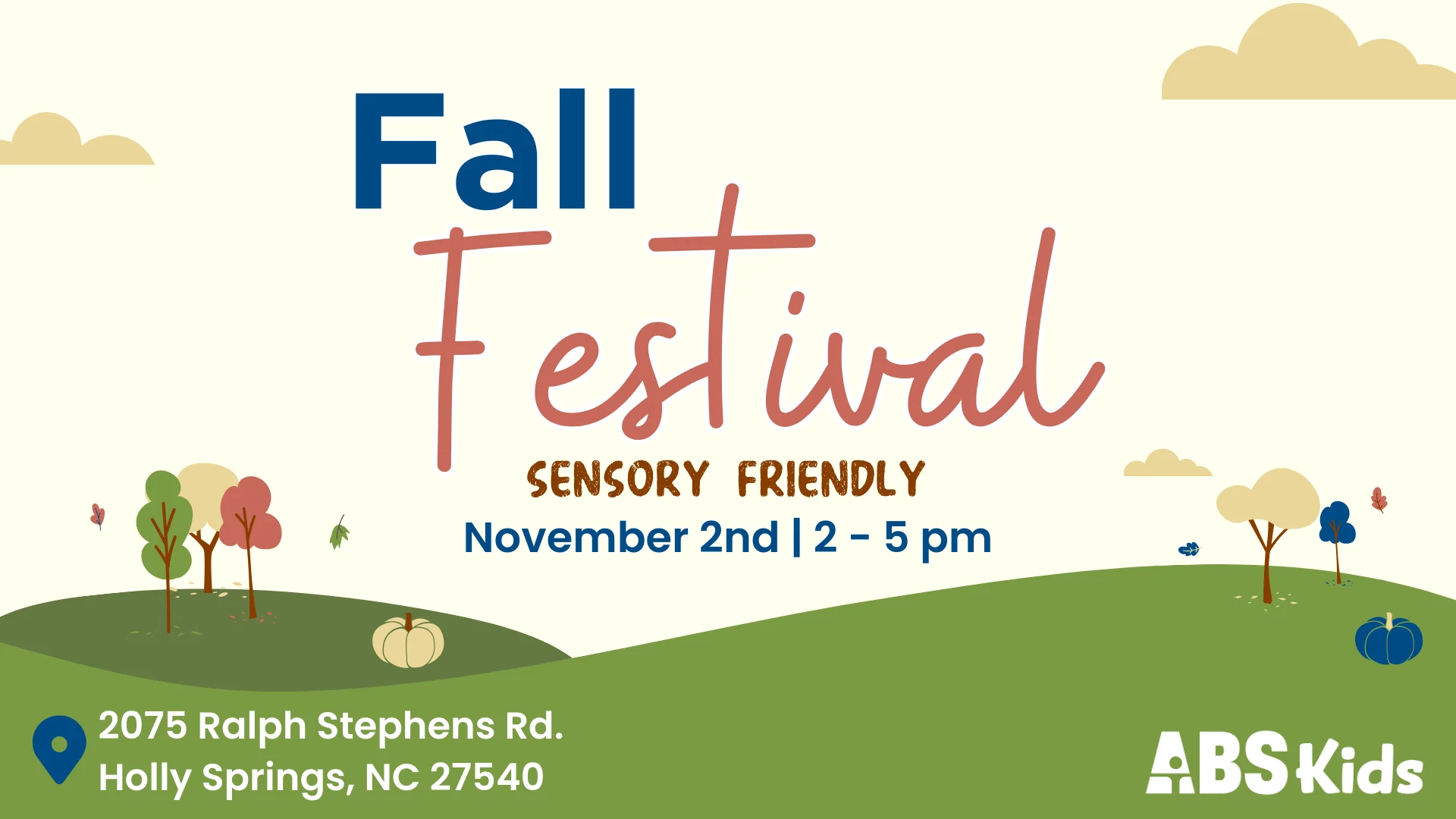 Sensory Friendly Fall Festival